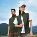 Wholesale Custom Logo Blank Company Office Team Promotion Uniform Vest Outdoor Corporate Work Wear Vest for Men Women Unisex
