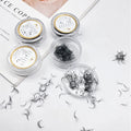 Loose Premade Fans Pointy Base C D Curl Eyelash Extensions Long Stem Premade Loose Lash Fans Volume Wispy Fans