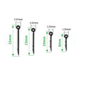 Carp Lure Fishing Tackle Durable Bait Sting Pop-up Maggot Clip Barbed Hook Accessories Lake River Stream Luring Carbon Steel