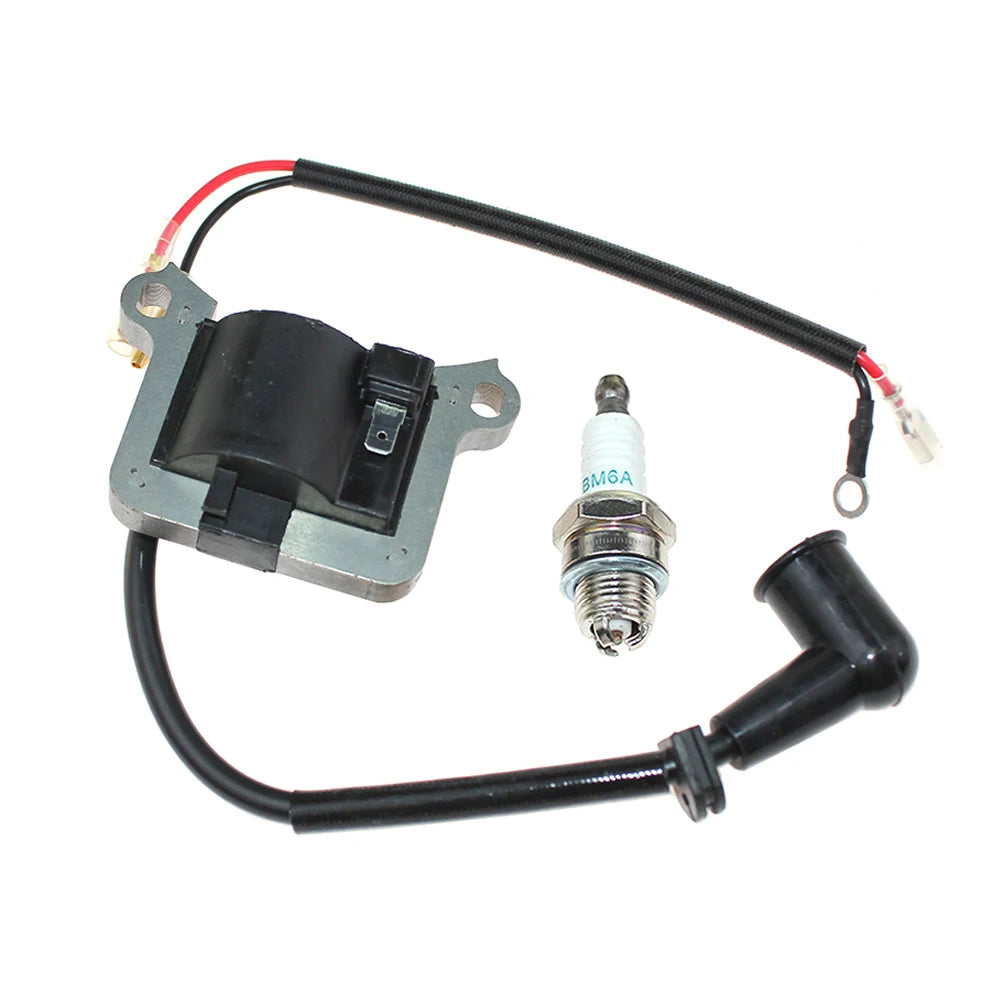 2501026BR HuzMann Ignition Coil OMIG0140026BR for Oleo-Mac BCH40T/BCH40BP/BCH400T/BCH400S/BCH400BP/BCH50T/BCH500BP Efco Powered)