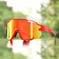 USOM Polarized Cycling Running Glasses Outdoor Hiking Mens Sports Sunglasses Photochromic Mtb Sunglasses