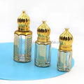 Wholesale Luxury 12ml Arabic Mini Gold  Perfume Oil Bottles