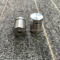 Acrylic Support Screws Advertising Decorative Mirror Glass Nails Stainless Steel Advertising Nails