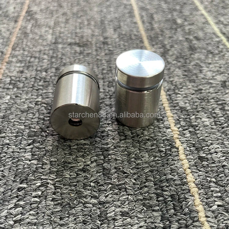Acrylic Support Screws Advertising Decorative Mirror Glass Nails Stainless Steel Advertising Nails
