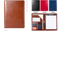 A4 Leather Portfolio Multi-function Holder File Folder With Calculator Cover & Memo Pad