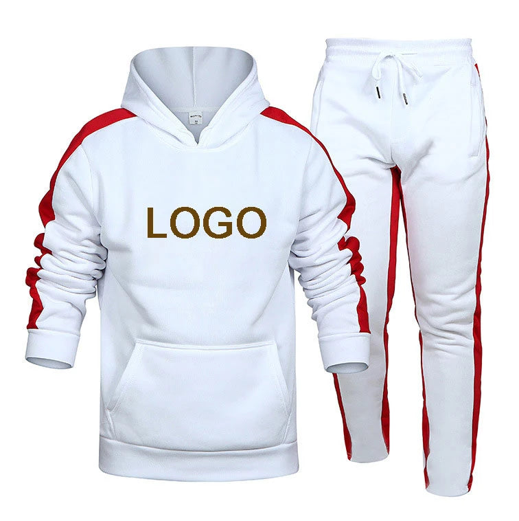 SanDian SY083 New Products Short Set Loose ColorBlock Tracksuit Fitness Safety for Men