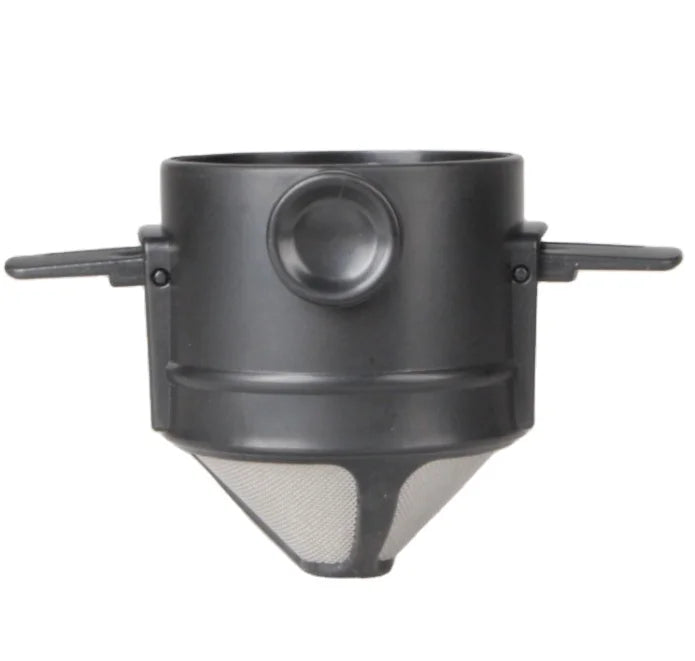 Stainless Steel Cafe Brewer Tools Hanging Ear Travel Gift Folding Pour Over Coffee Filter Cup Free-Filter for Camping Shopping