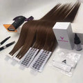 Wholesale 20 Inch VLight Hair Extensions with Glue Install Tool Manufacturer's Bottom Price High Quality Product