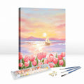 E-9631 Number Painting Oil Painting Landscape Wall Art Furniture Decoration Painting Kit