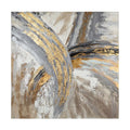 Large Wall Art Modern Abstract Gold Canvas Painting Gold Decor Inkjet Painting Home Living Room Bedroom Hand Painting