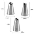 Hot Sale Piping Tips Cake Decorating Nozzle Icing Nozzles Bakes Flower Yogurt Soluble Beans Nozzles Cake Decorating