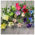 S0550 Hot Sale Wedding DIY Flower Decoration Simulation Flower Bulk Faux  Fake Silk Floral Artificial Flower Clematis