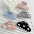 Bulk Sale Bow Knot Hair Claw Clips Acetate Fiber Hair Accessories for Ladies Girls Luxury Hair Clip