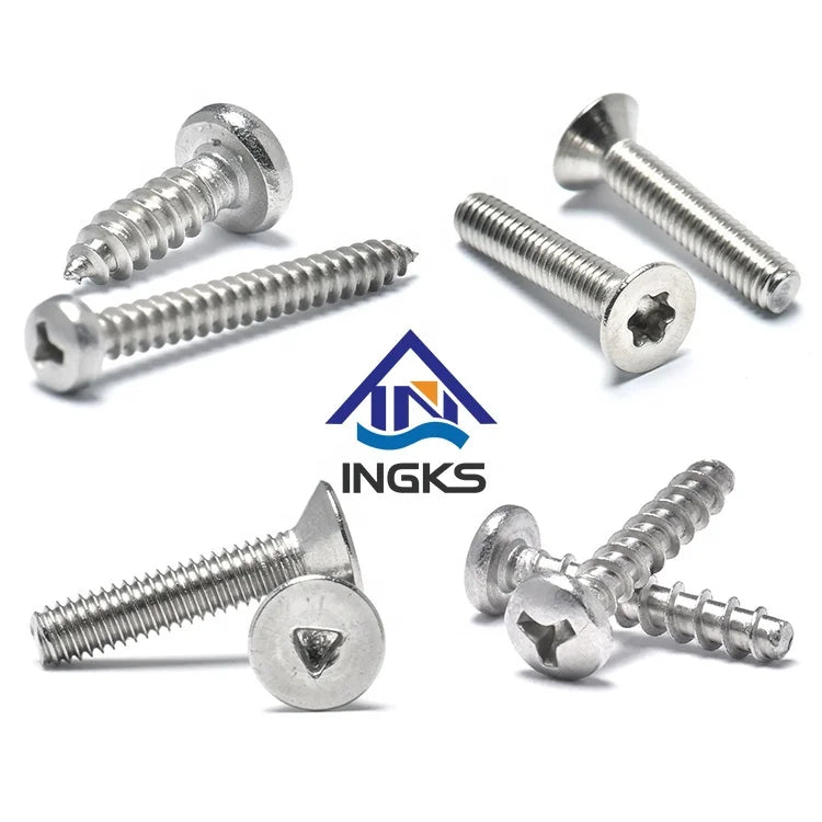 Stainless Steel 304 316 Metric Anti-theft Screws Y Slot H Groove Machine Self-tapping Drilling Tamper Proof Security Screw Class