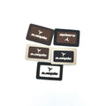 Custom Handcrafted Woven Silicone Leather Decorative Labels for Luxury Clothing Brands High-Appeal Logos Included