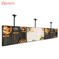 32 43 49 55 Inch Super Thin Restaurant Wall Mount Digital Signage Android Lcd Advertising Display Screen Digital Menu Board