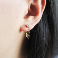 2022 14K Gold Filled Jewelry Earrings Chain Ear Cuff Earrings for Women