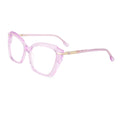 Manufacturer Customer Logo Prescription Lady Premium Eye Glass Sheet for Glasses Acetate Combine Metal Frames