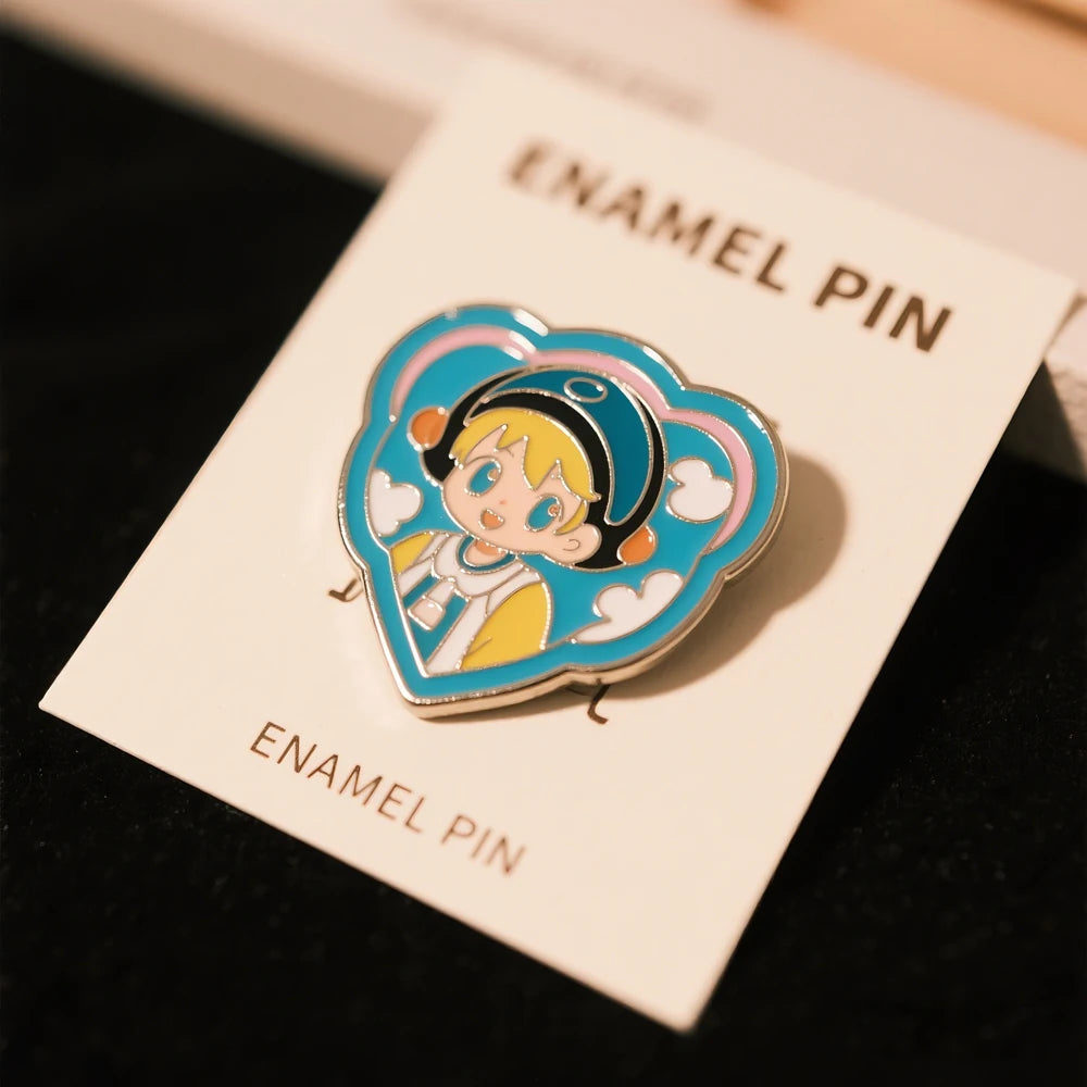 Personalized China Factory Design Lovely Metal Logo Pin Custom Hard Enamel Pins Custom Lapel Pins