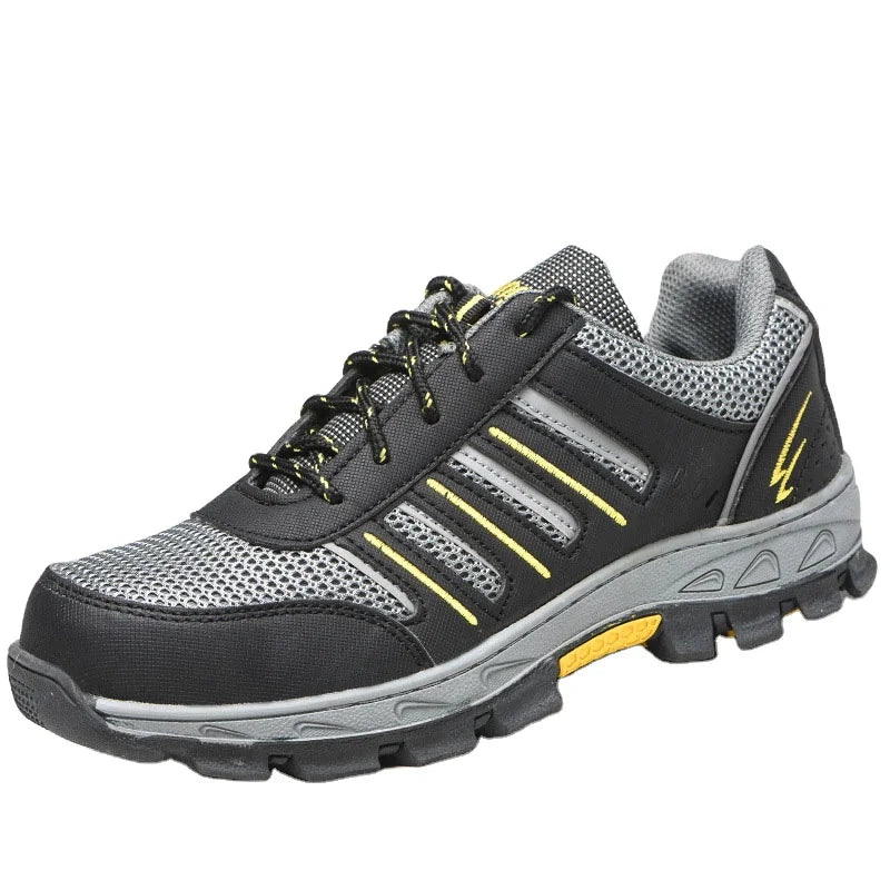 Steel Baotou Steel Sole Anti Smash Anti Puncture Anti slip Wear-resistant Rubber Sole Safety Shoes