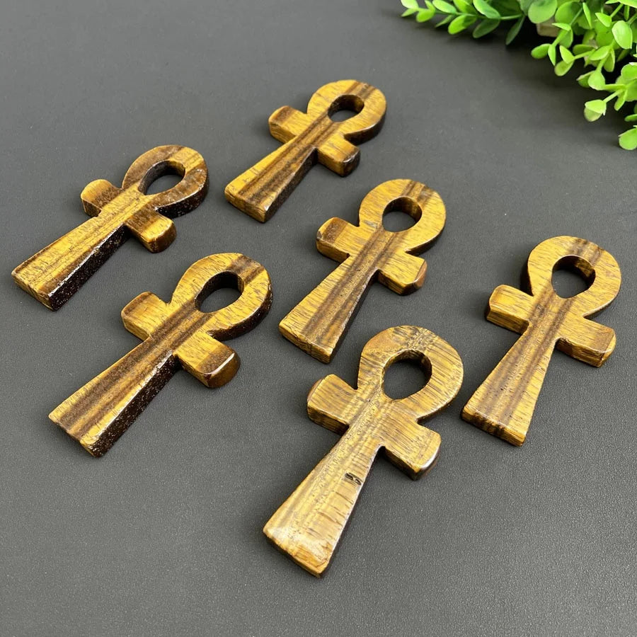 Natural Gemstones Healing Stones Quartz Carving Tiger Eye Crystal Anka