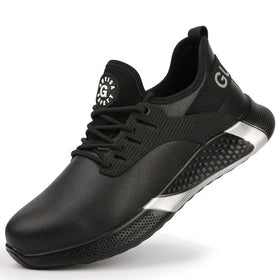 GUYISA New Design Safety Shoe Soft PU Sole Puncture Resistant Steel Toe Safety Shoe