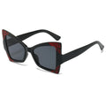 2024 New Cat-eye Sunglasses Female Color Sunglasses Modern Europe and the United States Butterfly-shaped  Glasses