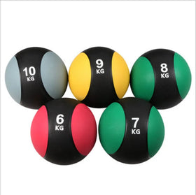 Fitness Training Ball 1-10kg Solid Rubber Medicine Ball Strength Training Fitness Weight Ball