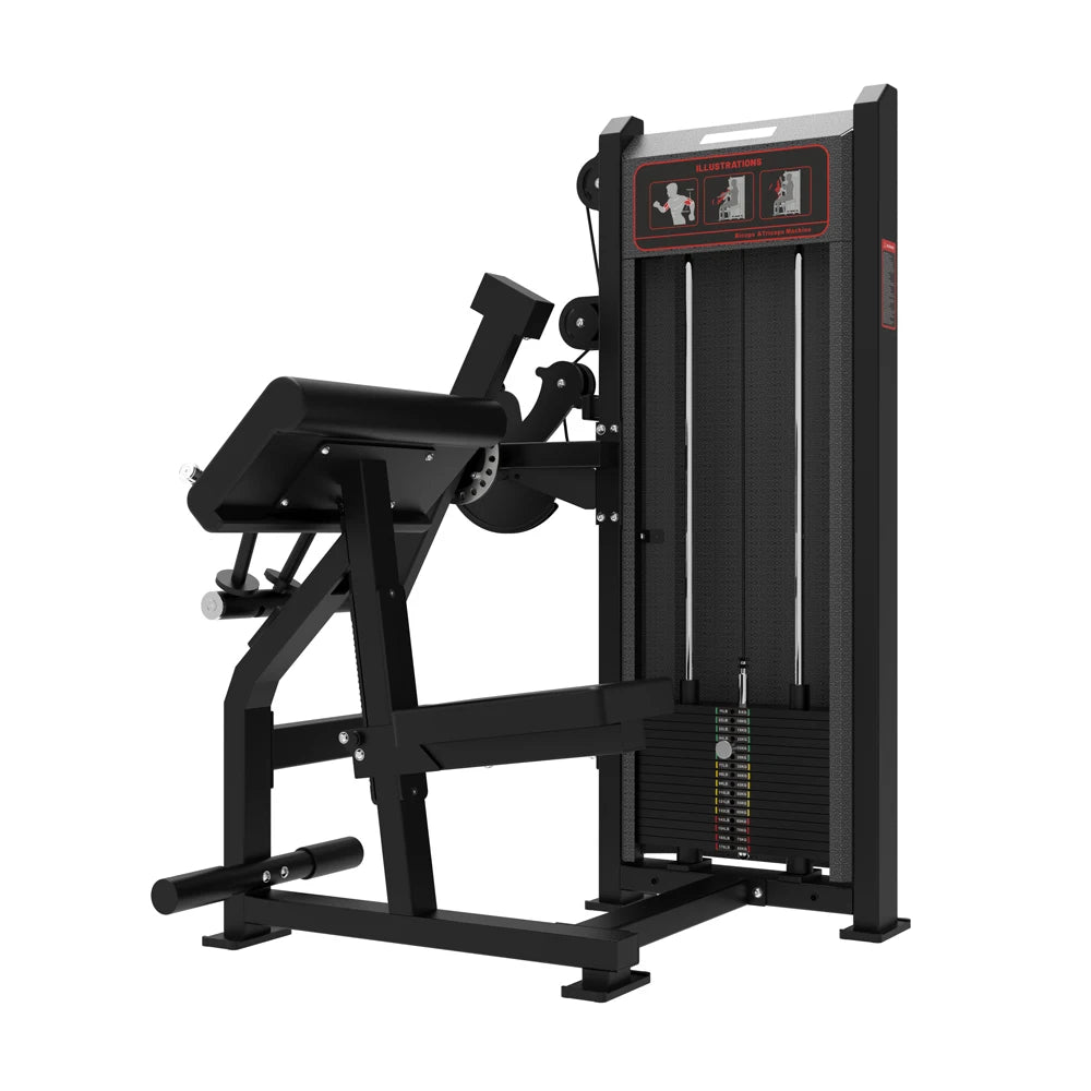Low Price Factory Sale Commercial Adjustable Triceps Exercise Gym Fitness Equipment Pin Loaded Triceps Machine 80KG Weight Stack