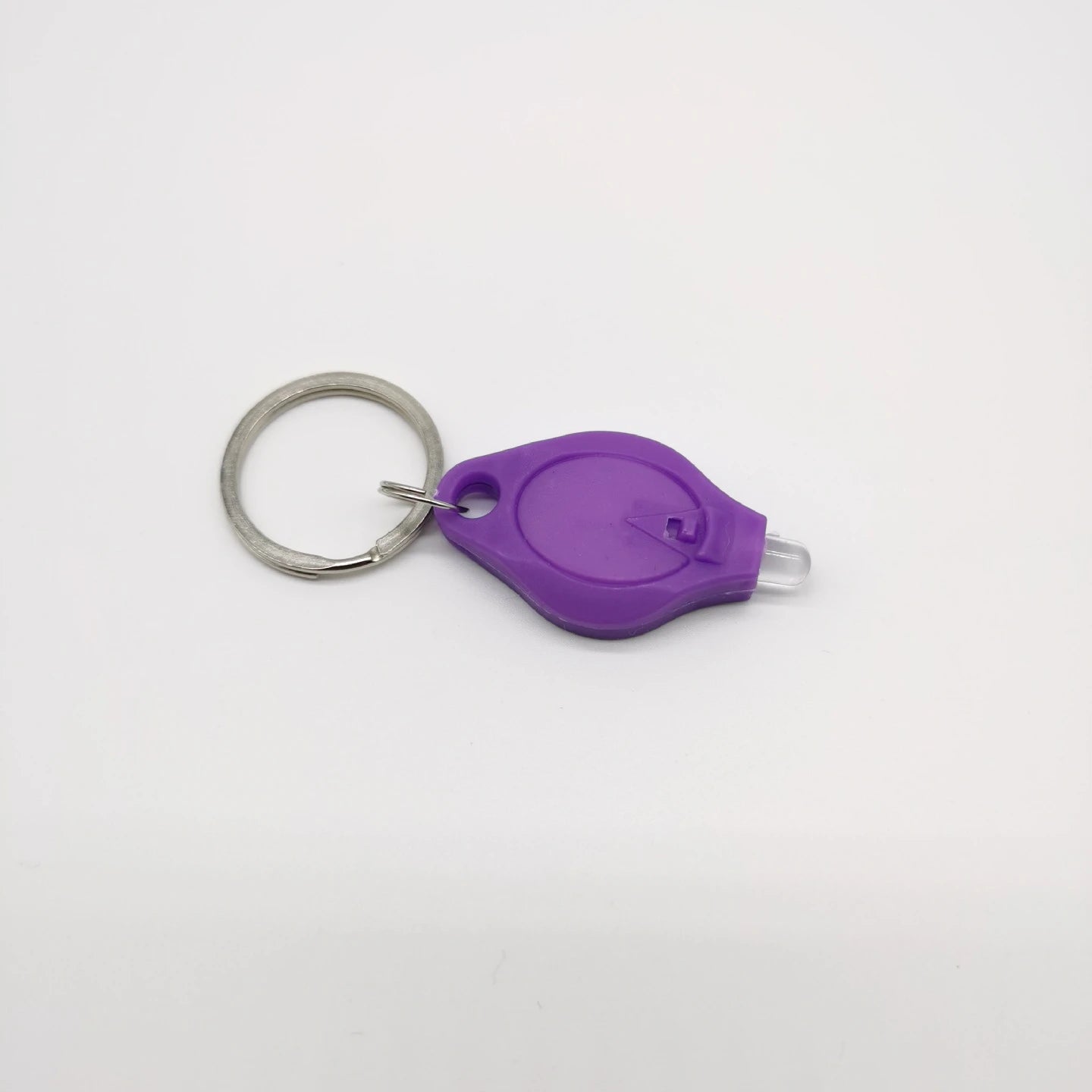 UV Mini Keychain LED Multicolor Flashlight Torch Light Lamp White and Purple Key Ring Light UV Flashlight Ultraviolet