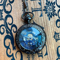 Antique Skeleton Hollow Mechanical Watches Hand Winding Roman Mechanical Pocket Watch