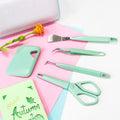 MOMOTECH 2024 Newest Stainless Steel & Plastic Vinyl Weeding Tool Set for Plotter/Cutter Machines