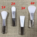 Mini Portable Acrylic Facial Makeup Beauty Spa Tools Face Cream Clay Applicator Mask Brush Silicon Hair Cosmetic Silicone Brush