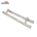 Factory Supply Square H Type Stainless Steel Long Pull Handles for Glass Door