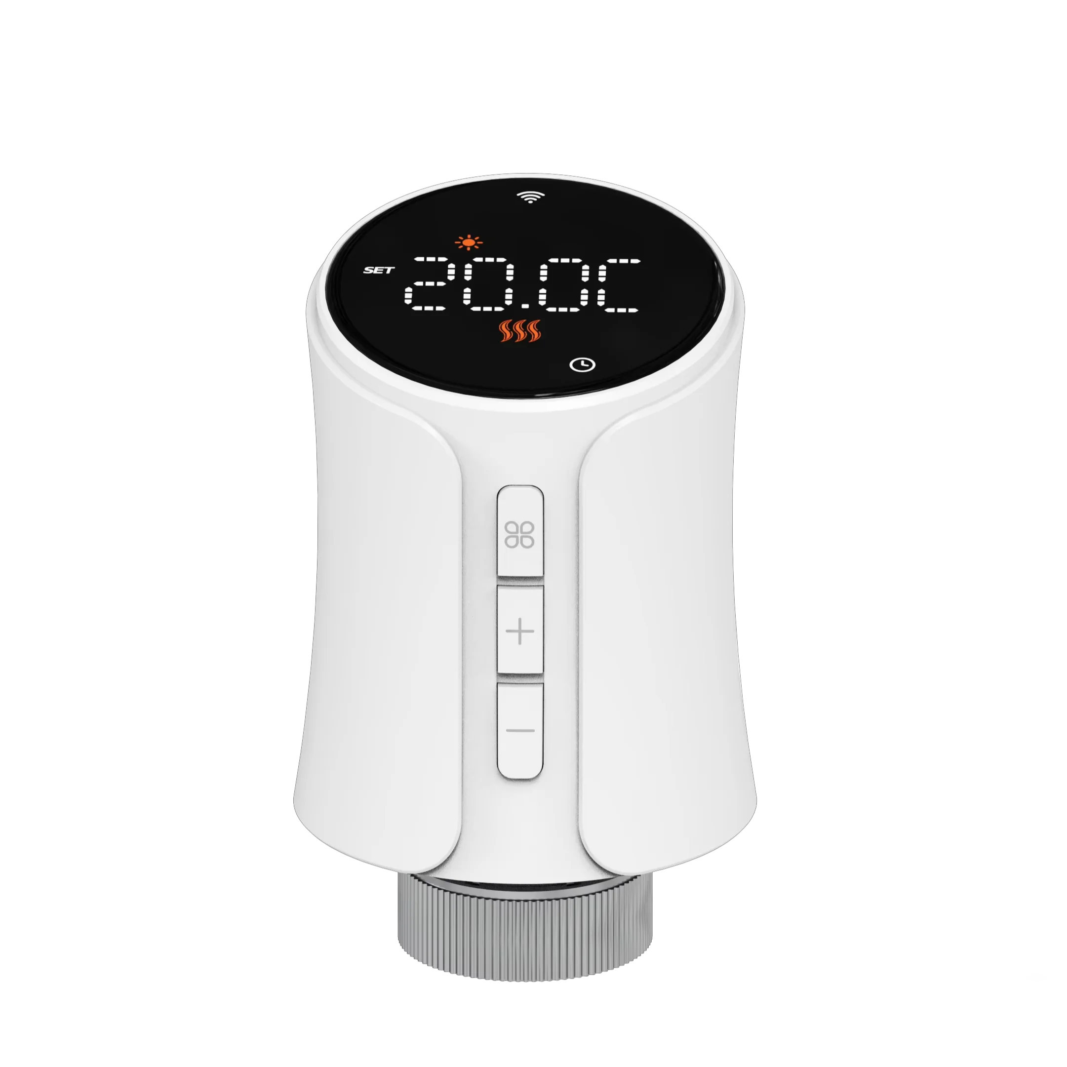 TUYA Wi-Fi Smart LED Thermostatic Radiator Valve WiFi TRV Compatible Alexa Google Home for Radiator Use Floor Heating Systems