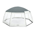 Bestway 58612 Outdoor Pool Shade Flowclea Round Pool Dome 4.88 m Pool Ambience Tent