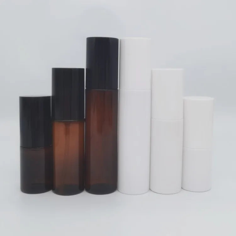 30ml 50ml 80ml Amber Green Pet Plastic Spray Bottle Amber Pet Bottle Spray Thin Perfume Bottle Plastic Factory Direct