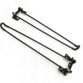 4Pcs 28.5 Inch Folding Hairpin Table Legs Metal Solid Iron Heavy Duty Easy Install Desk Legs Coffee Table Base VT-02.053