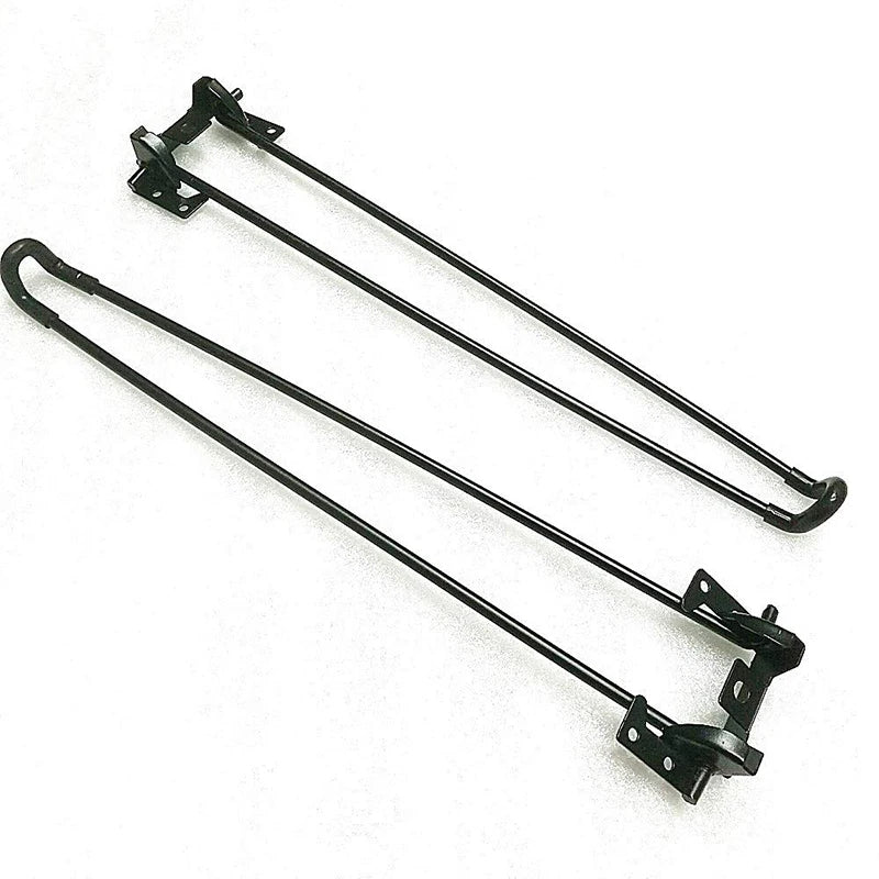 4Pcs 28.5 Inch Folding Hairpin Table Legs Metal Solid Iron Heavy Duty Easy Install Desk Legs Coffee Table Base VT-02.053