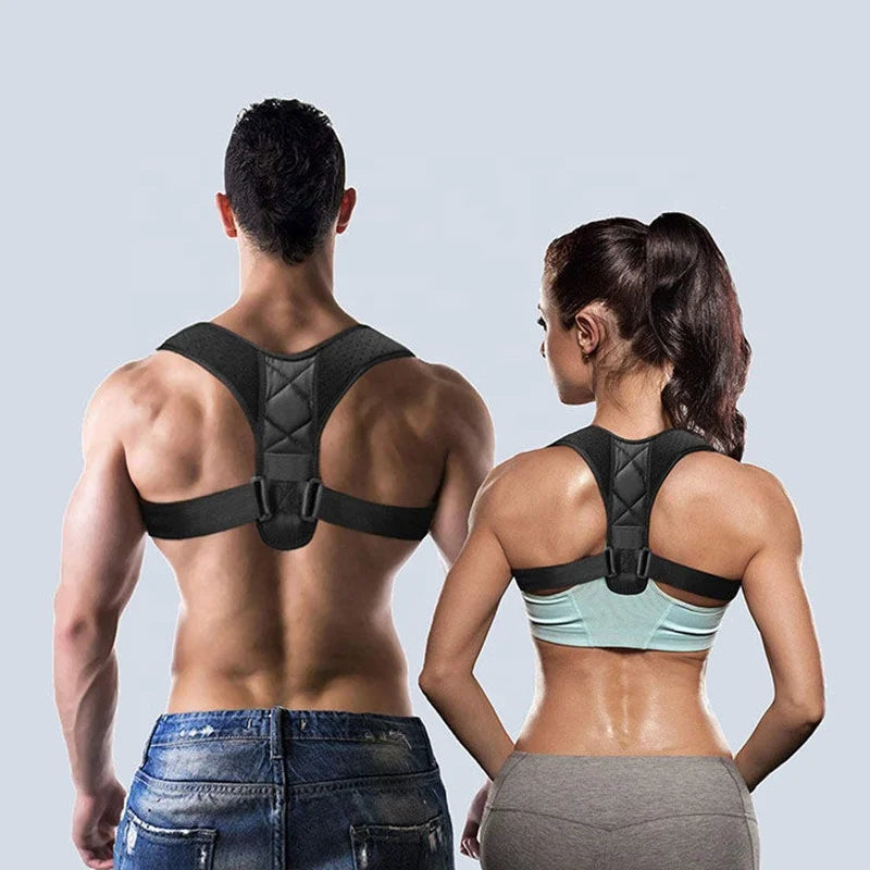 Breathable Posture Trainer Brace Cotton Adjustable Posture Corrector Clavicle Band