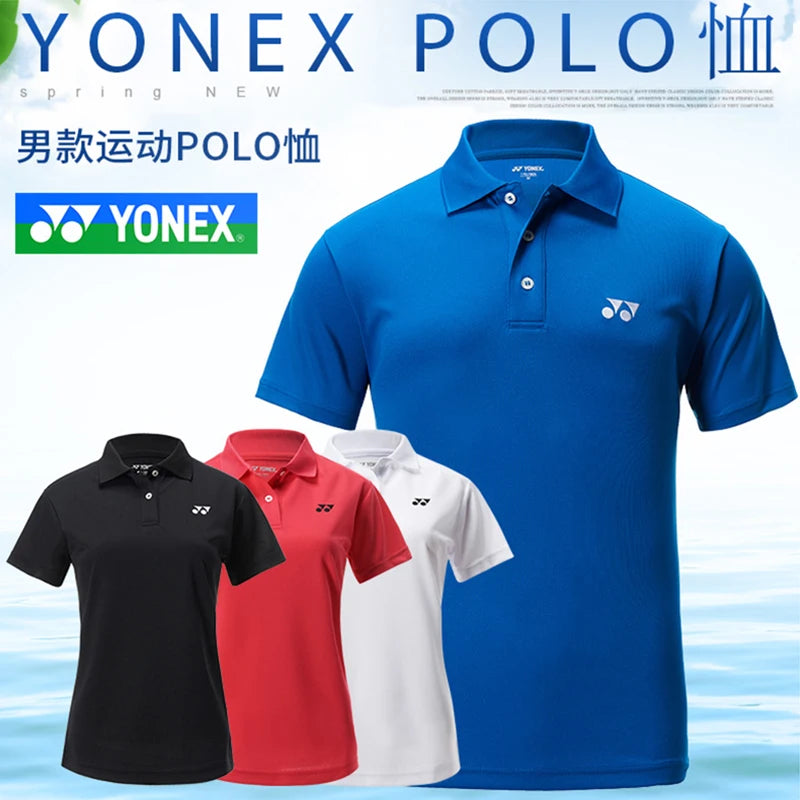 YY Y O N E X Clothing Sportswear Team Wear Crew Neck Shirt Quick Drying Japan Design 115189/215189 Polo Shirt MegaBDM