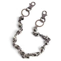 Vintage Punk Skull Pants Chain Heavy Waist Chain Men Cool Jeans Chain Keychain Gothic Biker Fashion Accessories