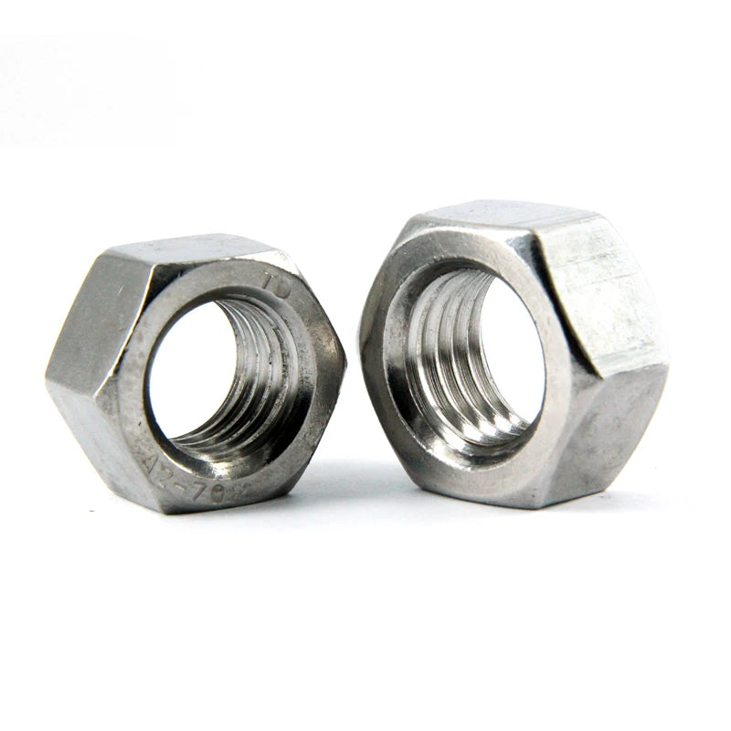 M2-M30 Hexagonal Nut Custom  Din934 Stainless Steel Hex Nut