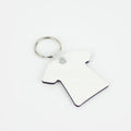RubySub Wood MDF Wholesale Tshirt Shape Key Chain With Custom Logo
