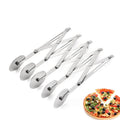Adjustable 5-Wheel Metal Stainless Steel Bread Dough Divider Pastry Pasta Pizza Slicer Cutter with Rocker Pizza Tools
