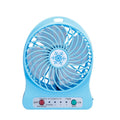3 Gear Electric Portable Hand Intelligent Table Charging Fan Usb Rechargeable Mini Low Noise Fan for Outdoor Household