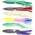 12 15 17 21 Inch Big UV Trolling Octopus Rubber Soft Squid Skirts Bait Squid Skirts Soft Octopus Saltwater Fishing Lure