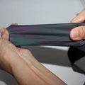 Youguang Rainbow Stretch Reflective Fabric Tape Support Different Width Reflective Elastic Fabric Sew on Fashion Wear