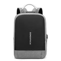 2026 Trending Recycled Custom Laptop Backpack Men Waterproof Travel School Backpack With USB Charging Port