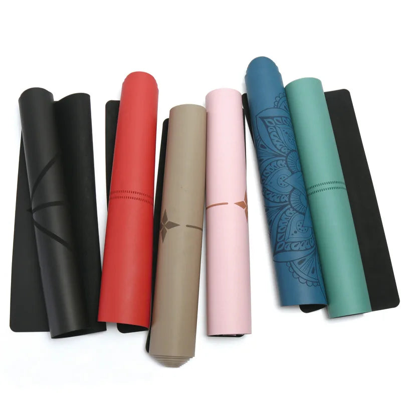 Luxury Tree Natural Custom logo Pu Eco Friendly Yoga Mat